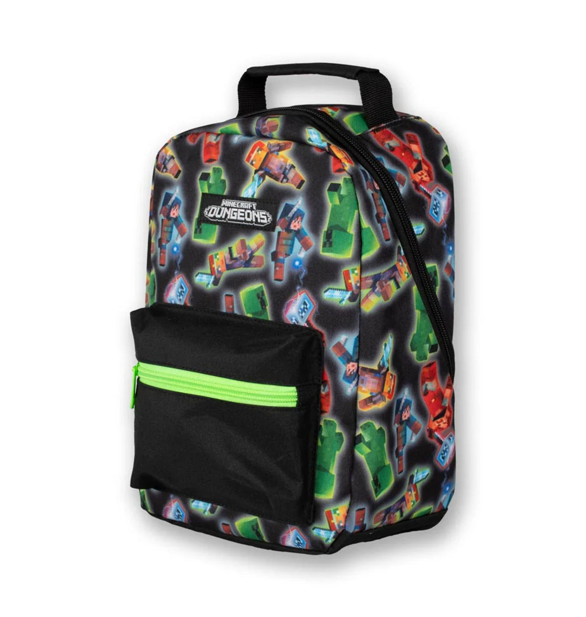 Black Lunch Boxes & Bags Front