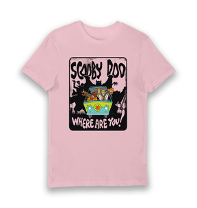 Pink Printed T-shirt Front