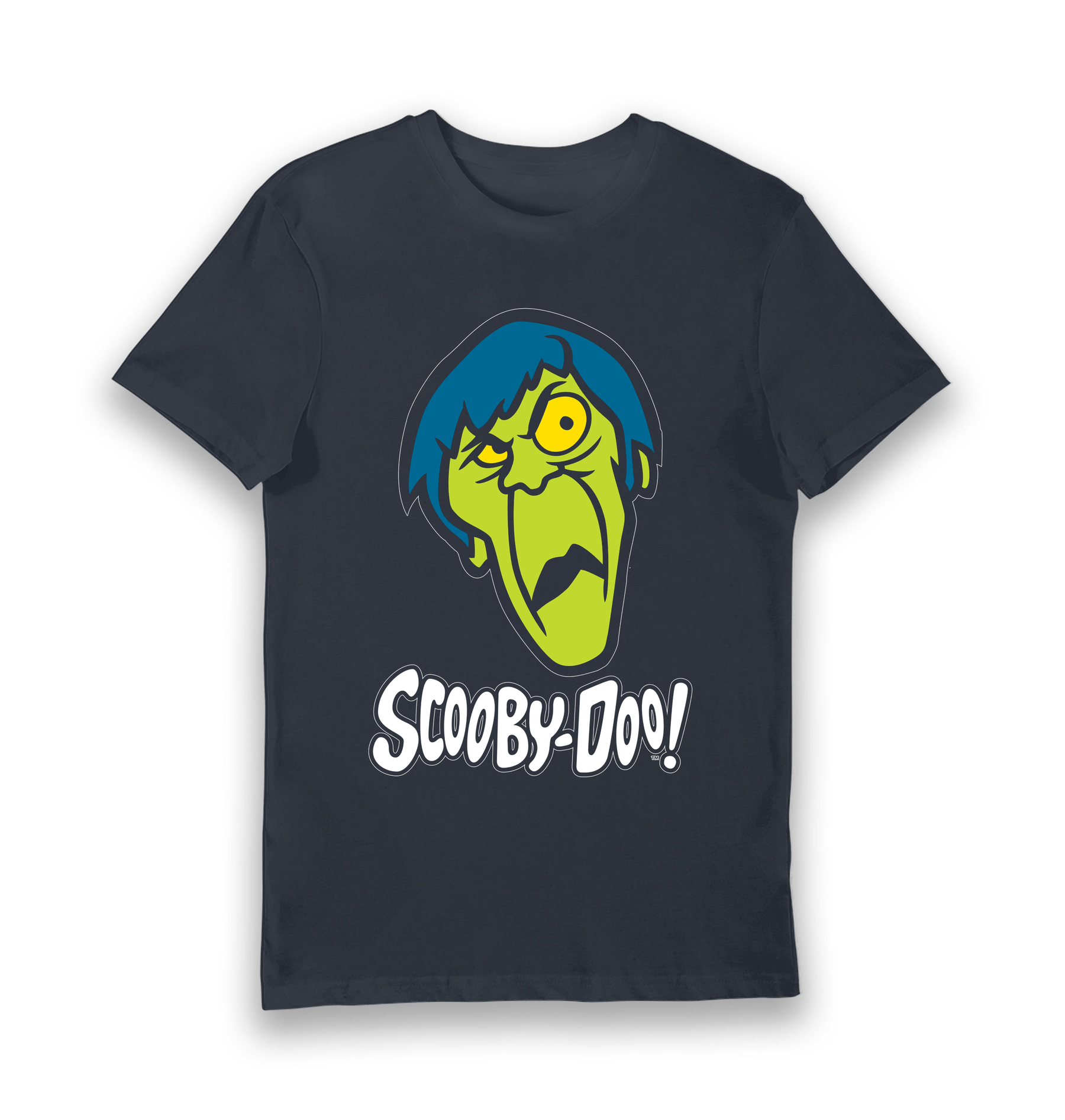 Navy Printed T-shirt Front