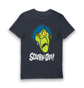 Navy Printed T-shirt Front