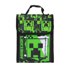 Minecraft Creeper Backpack 5 Piece Set