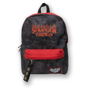 Stranger Things Black & Red Backpack