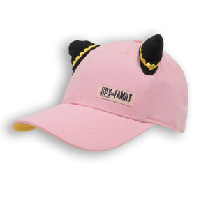 Spy x Family Anya Cosplay Pink Cotton Cap with Horns