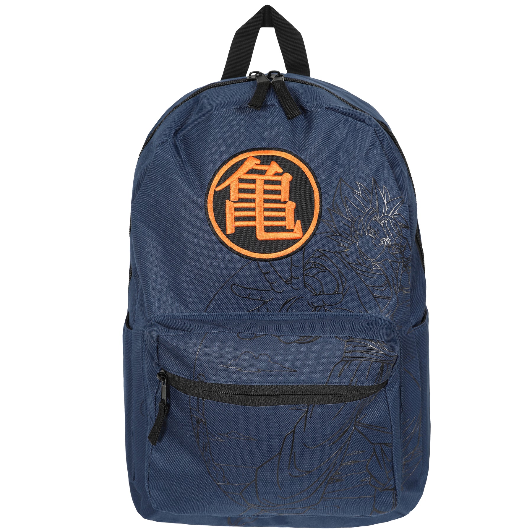 Dragon Ball Z Kanji Goku Logo Backpack Navy