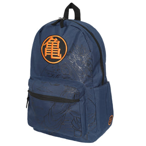 Dragon Ball Z Kanji Goku Logo Backpack Navy