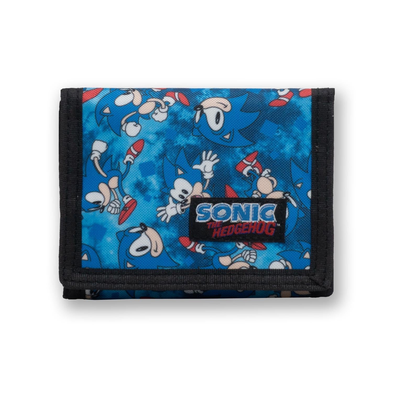 Sonic The Hedgehog Nylon Trifold Wallet