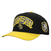 Harry Potter Hufflepuff Varsity Woven Label Adult Snapback Cap