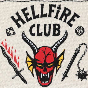 Stranger Things Hellfire Club PU Bifold wallet - White