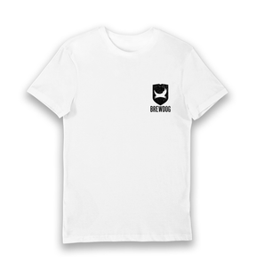 White Printed T-shirt Front