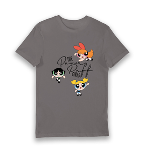 Charcoal Printed T-shirt Front