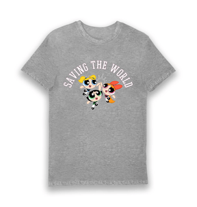 Sports Grey Printed T-shirt Front
