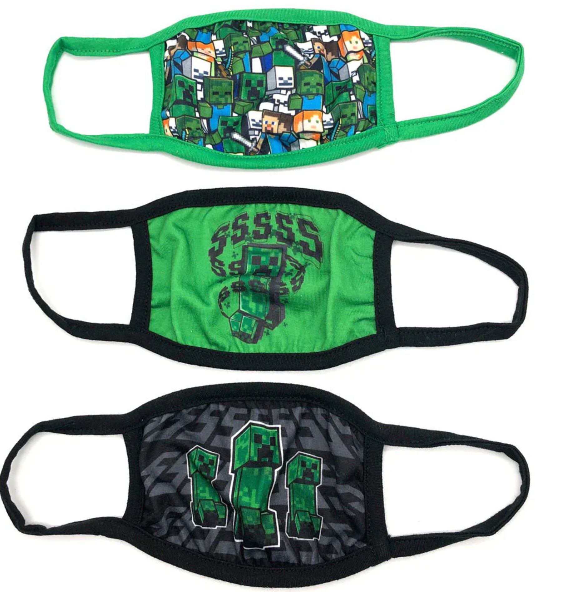 Black Face mask Front