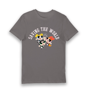 Charcoal Printed T-shirt Front