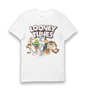 White Printed T-shirt Front