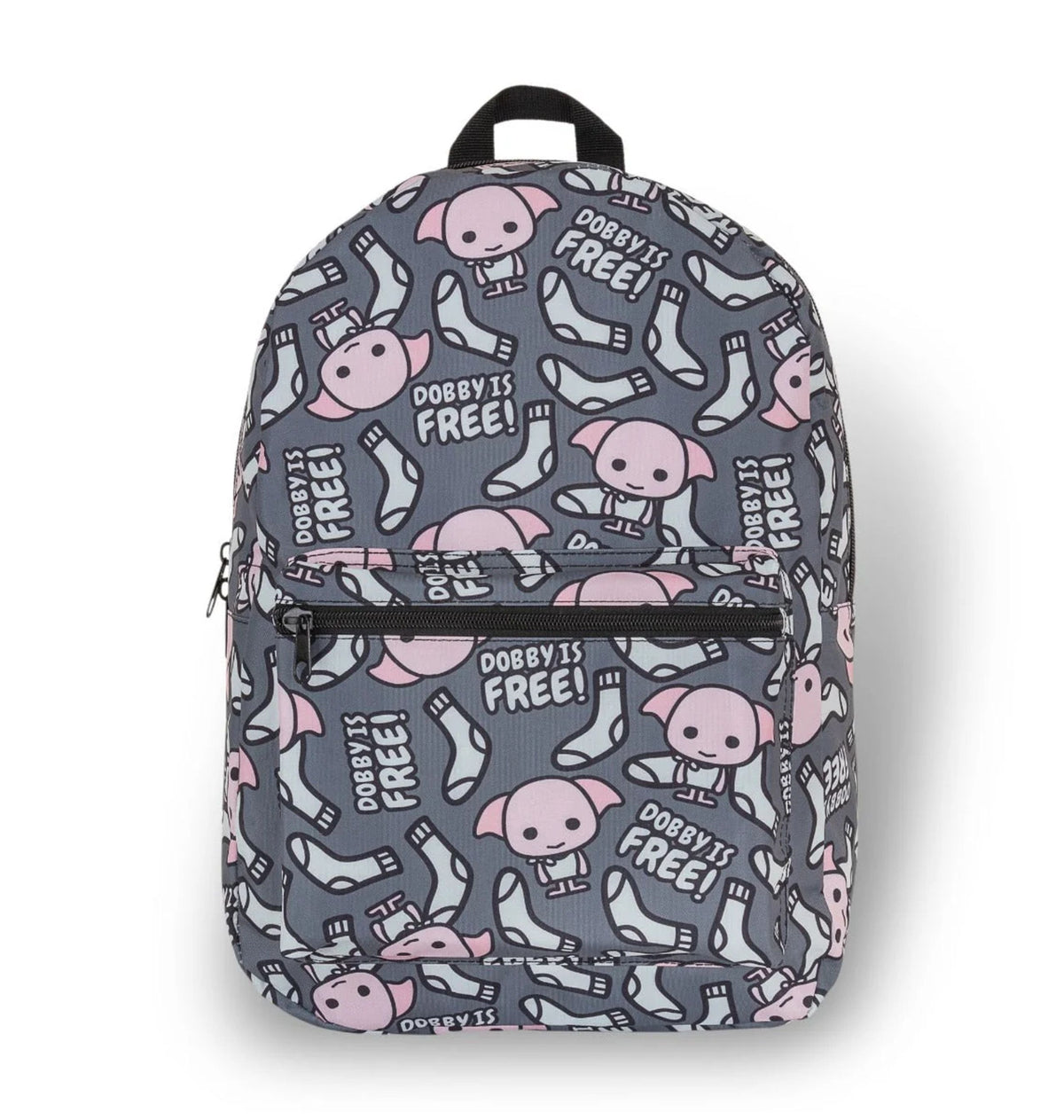 grey Backpacks Front