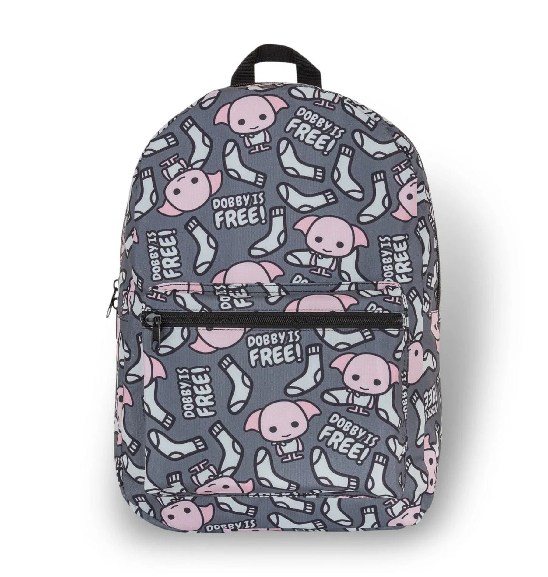 grey Backpacks Front