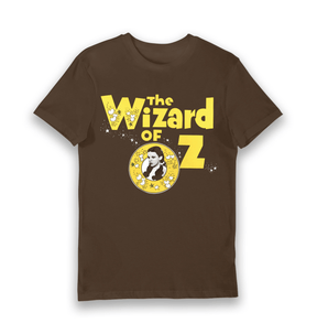 Brown Printed T-shirt Front