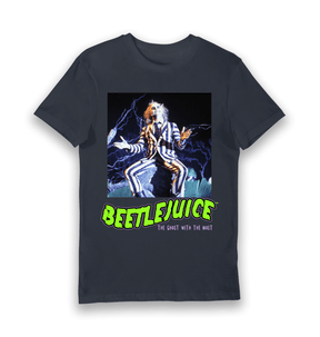 Navy Printed T-shirt Front