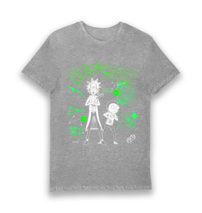 Sports Grey Printed T-shirt Front