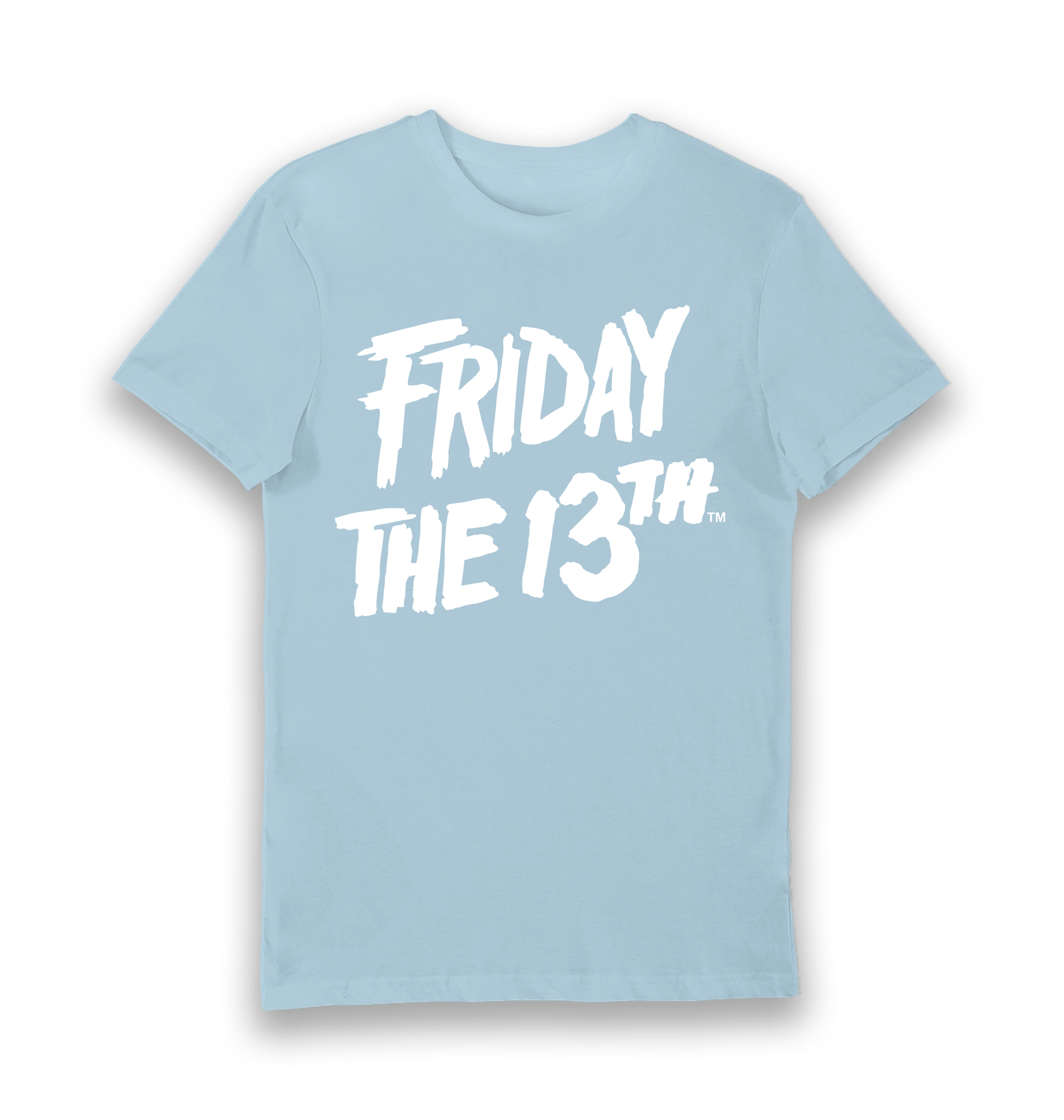 Light Blue Printed T-shirt Front