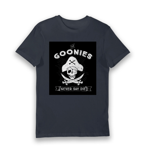 Navy Printed T-shirt Front