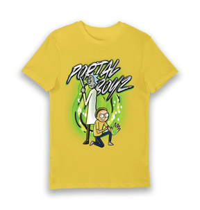 Yellow Printed T-shirt Front