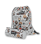 Grey Pen & Pencil Cases Front