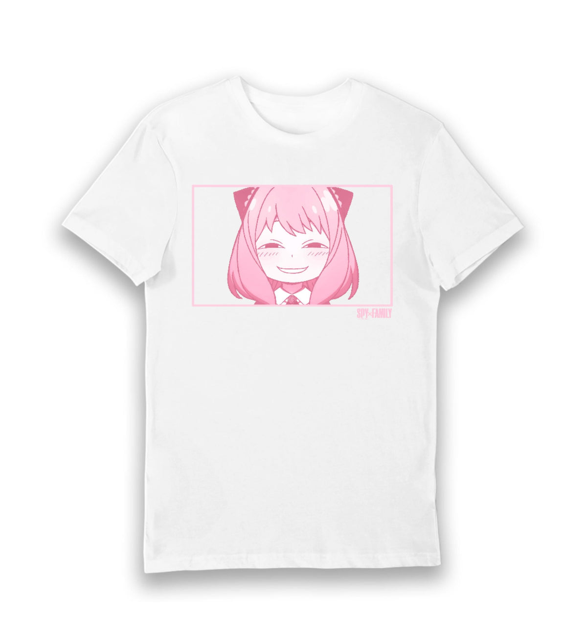 White Printed T-shirt Front