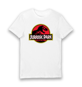 White Printed T-shirt Front