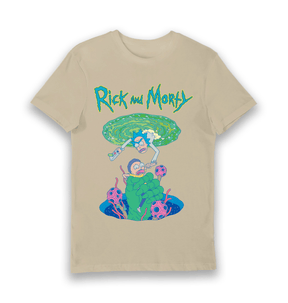 Sand Printed T-shirt Front