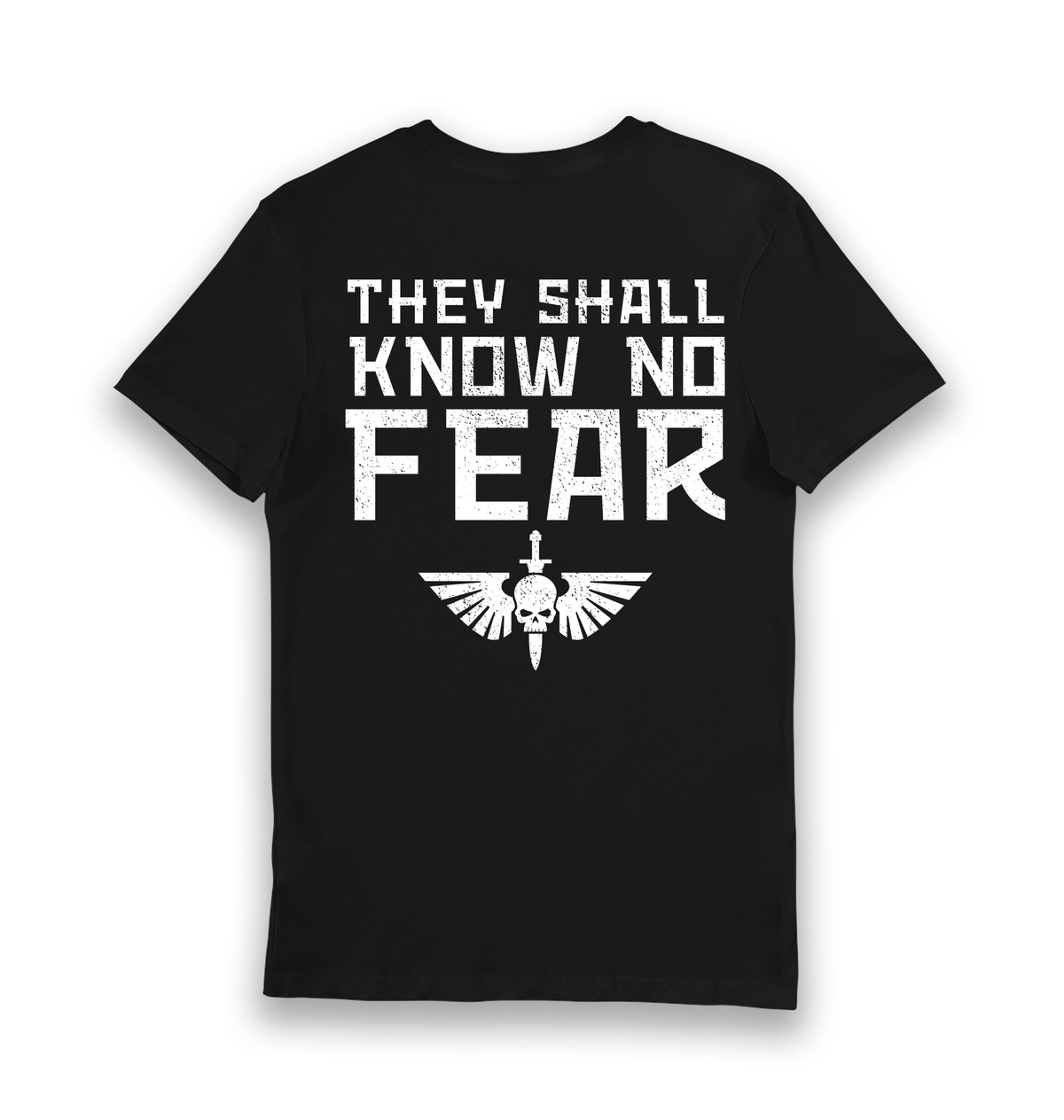 Black Printed T-shirt Back