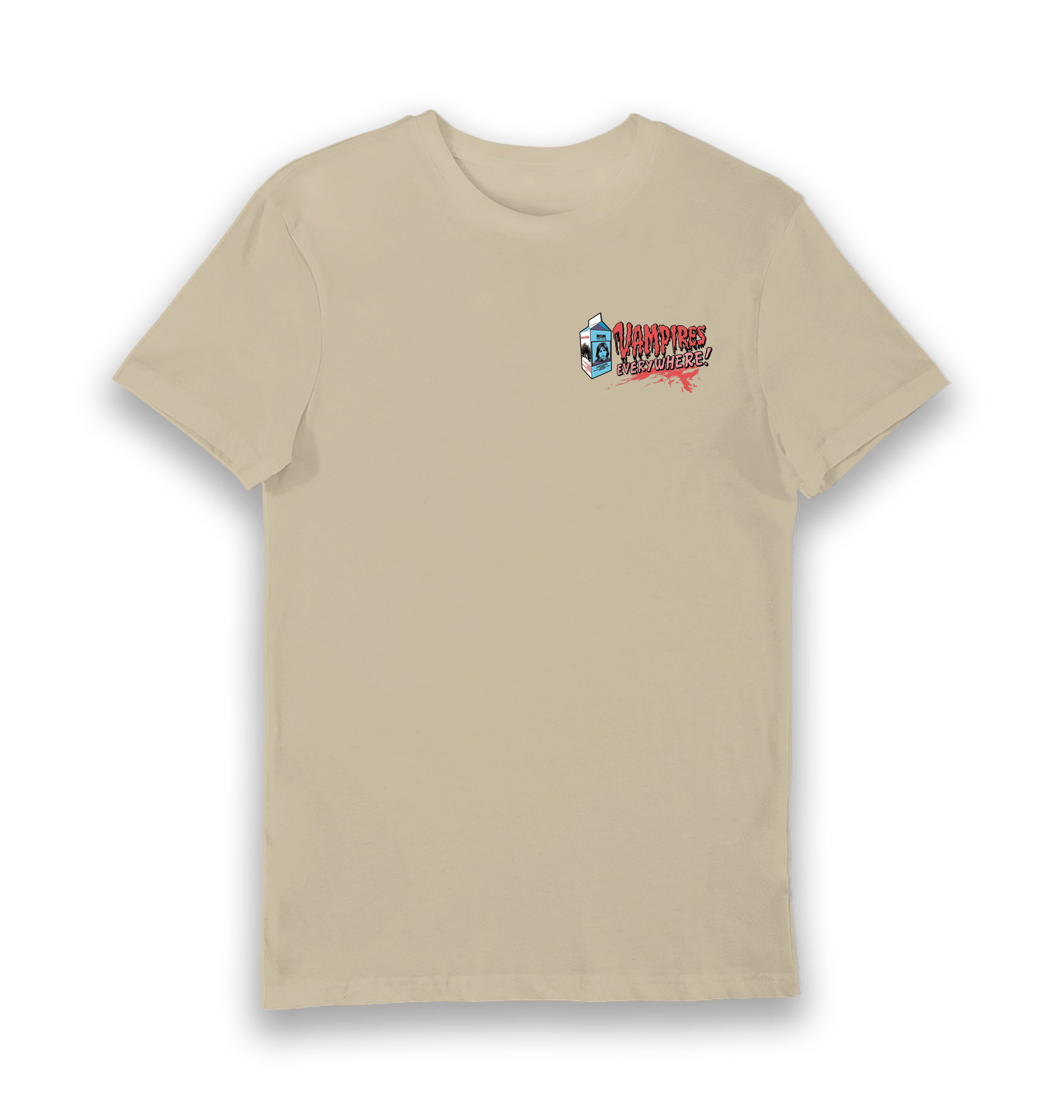 Sand Printed T-shirt Front