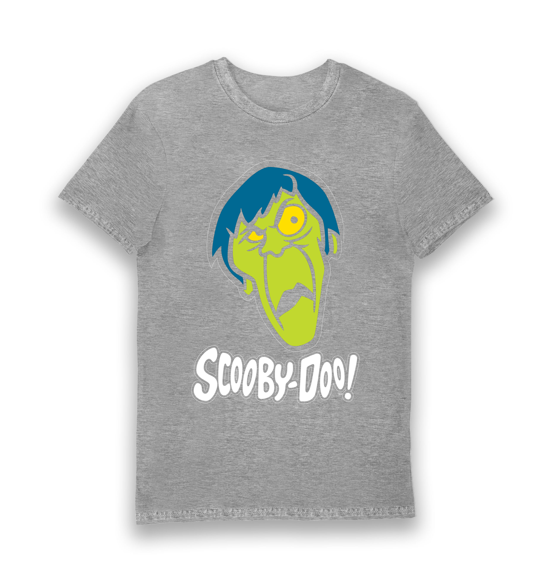 Sports Grey Printed T-shirt Front