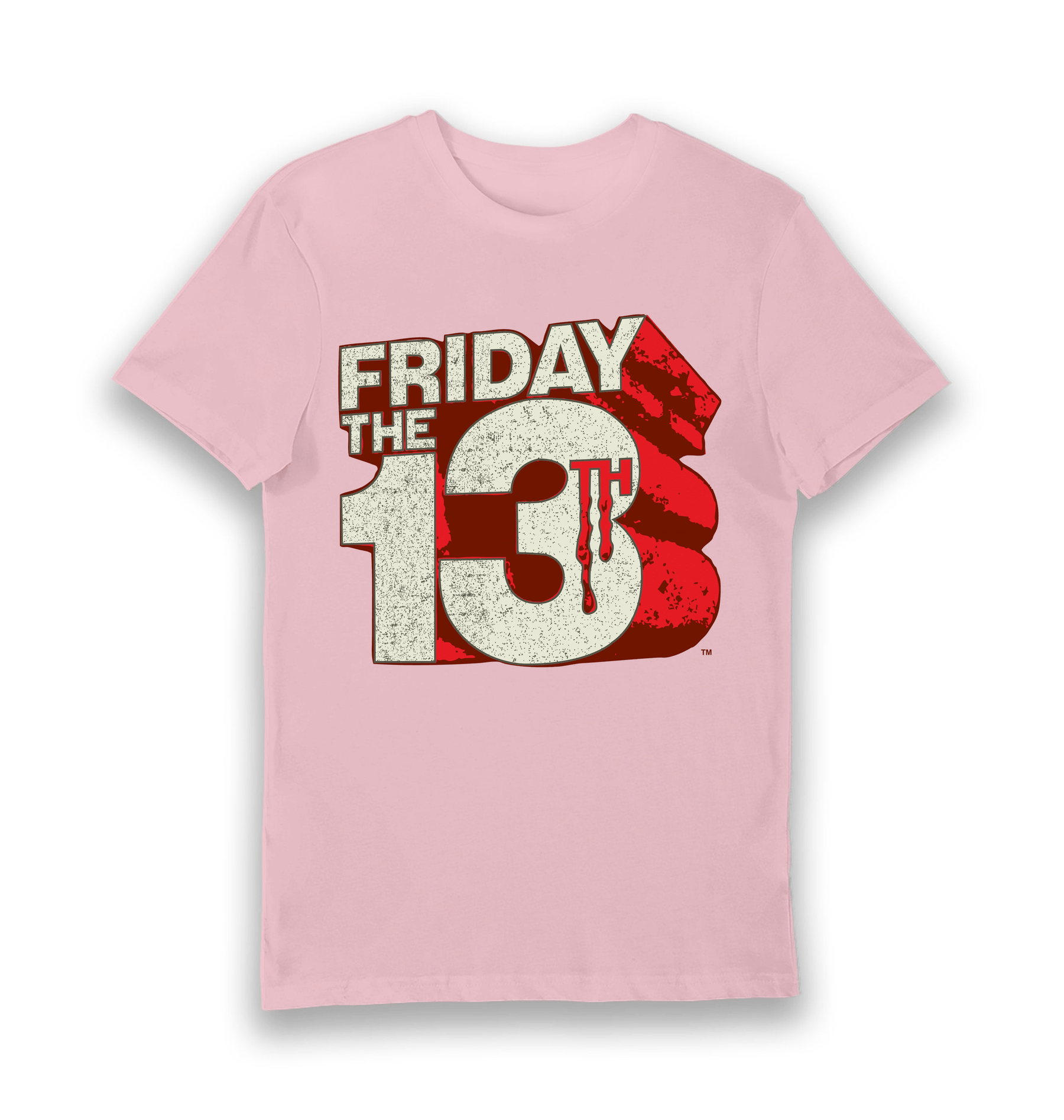Pink Printed T-shirt Front