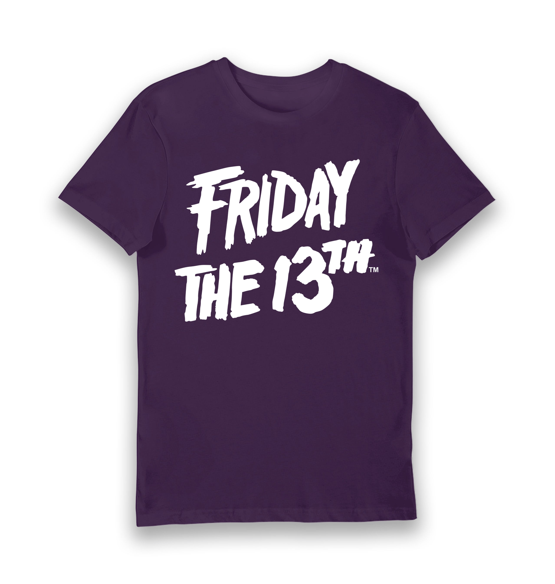 Purple Printed T-shirt Front