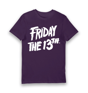 Purple Printed T-shirt Front