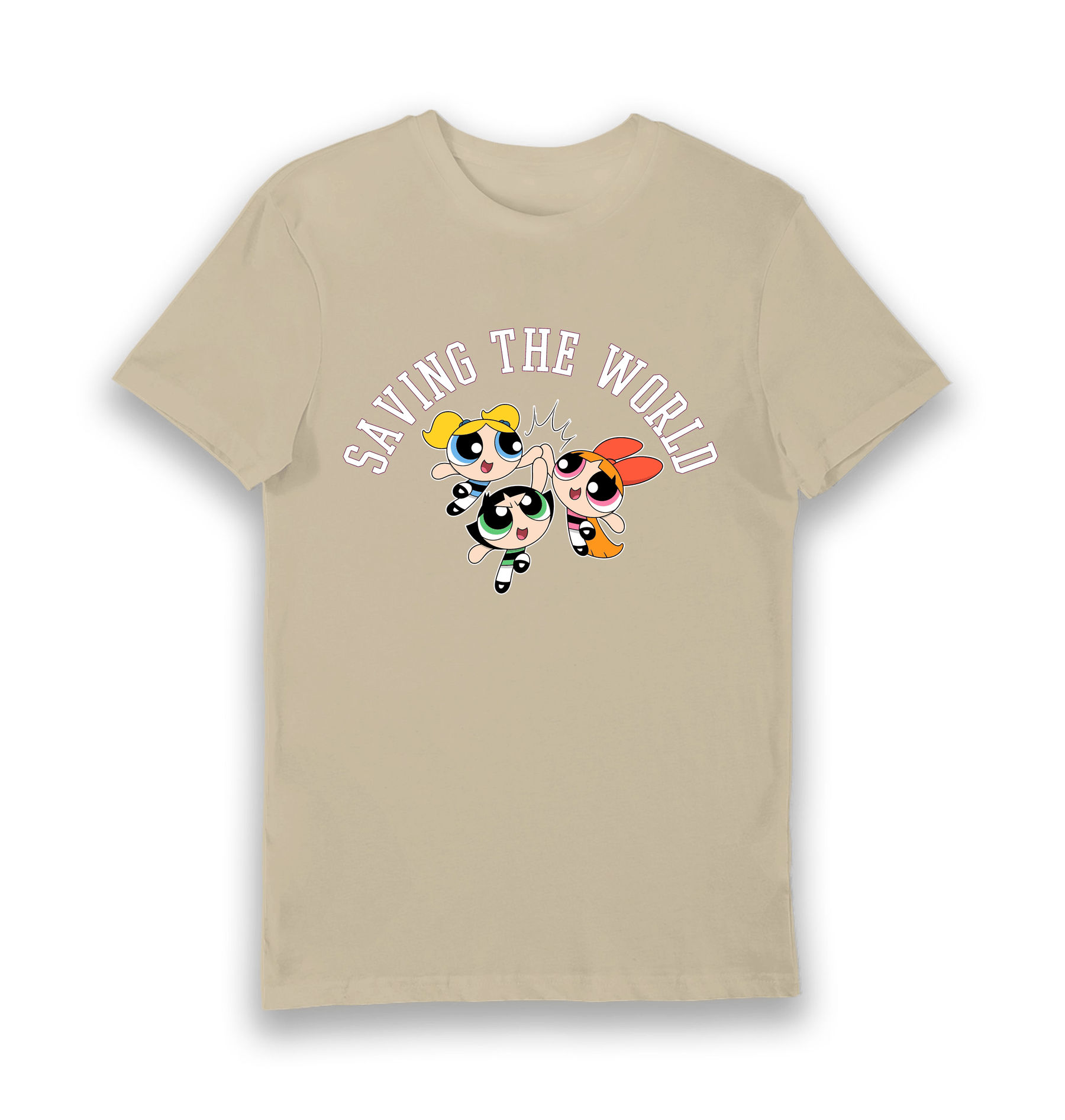 Sand Printed T-shirt Front