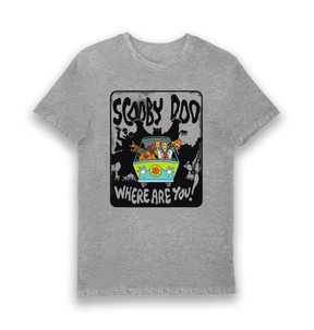 Sports Grey Printed T-shirt Front