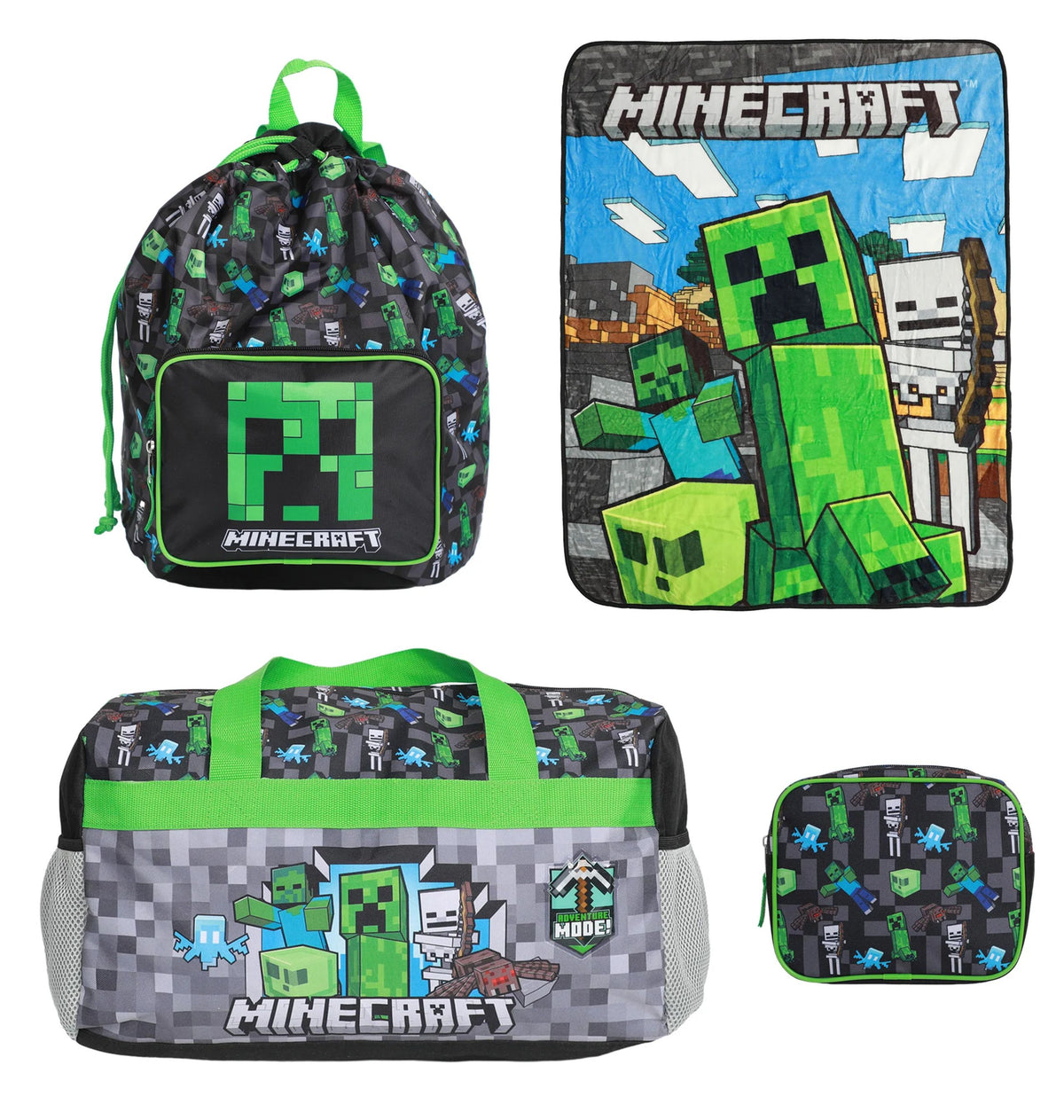 Black Duffel Bags Front