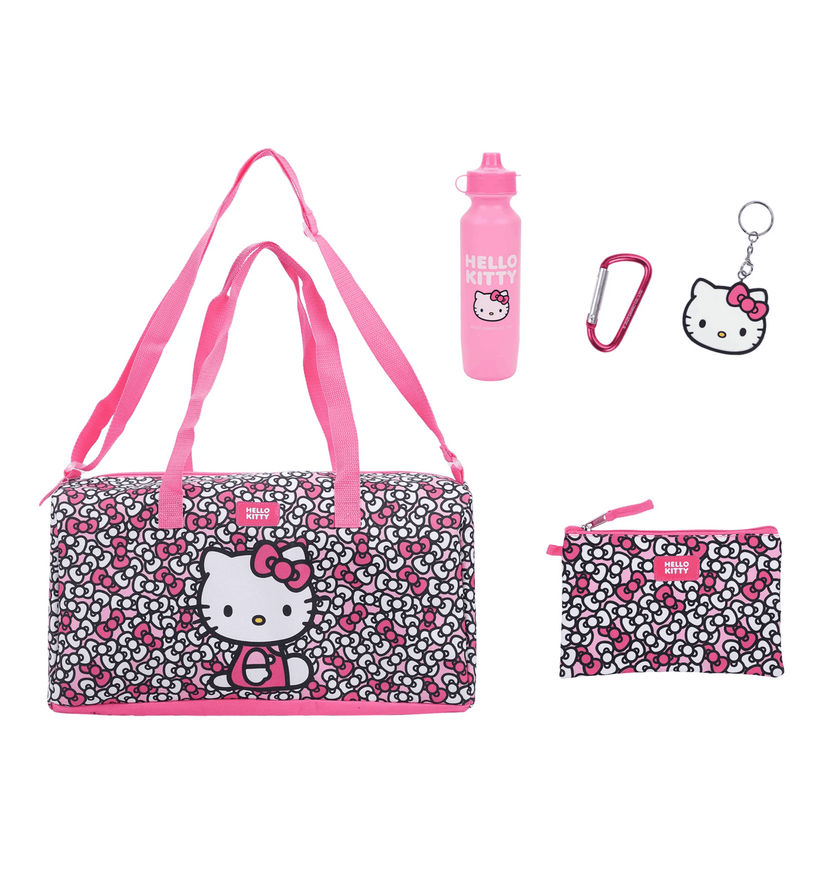 Pink Duffel Bags Front