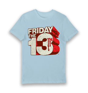 Light Blue Printed T-shirt Front