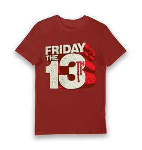 Brick Red Printed T-shirt Front