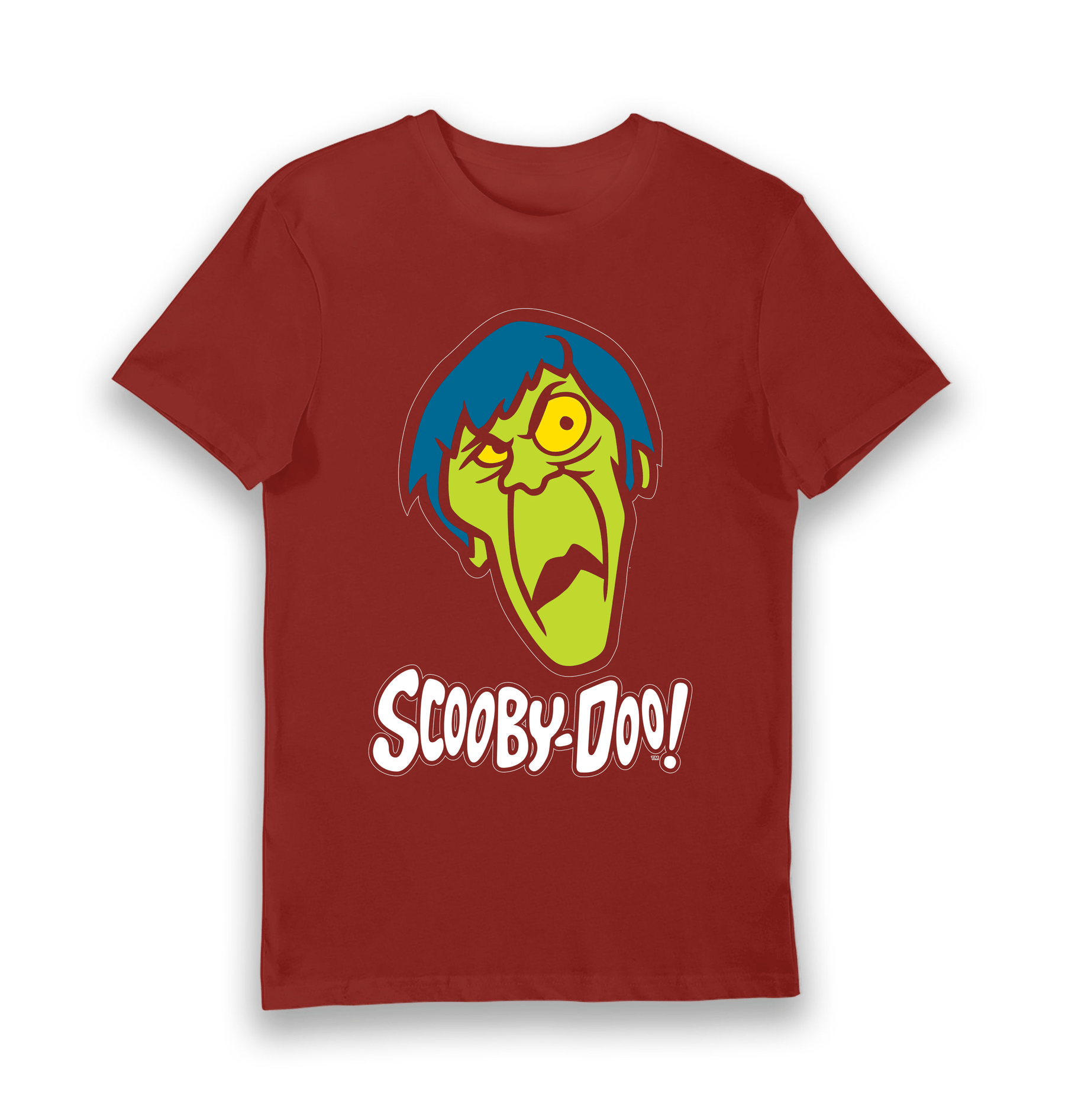 Brick Red Printed T-shirt Front