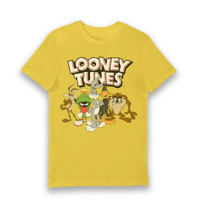 Yellow Printed T-shirt Front