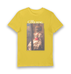 Yellow Printed T-shirt Front