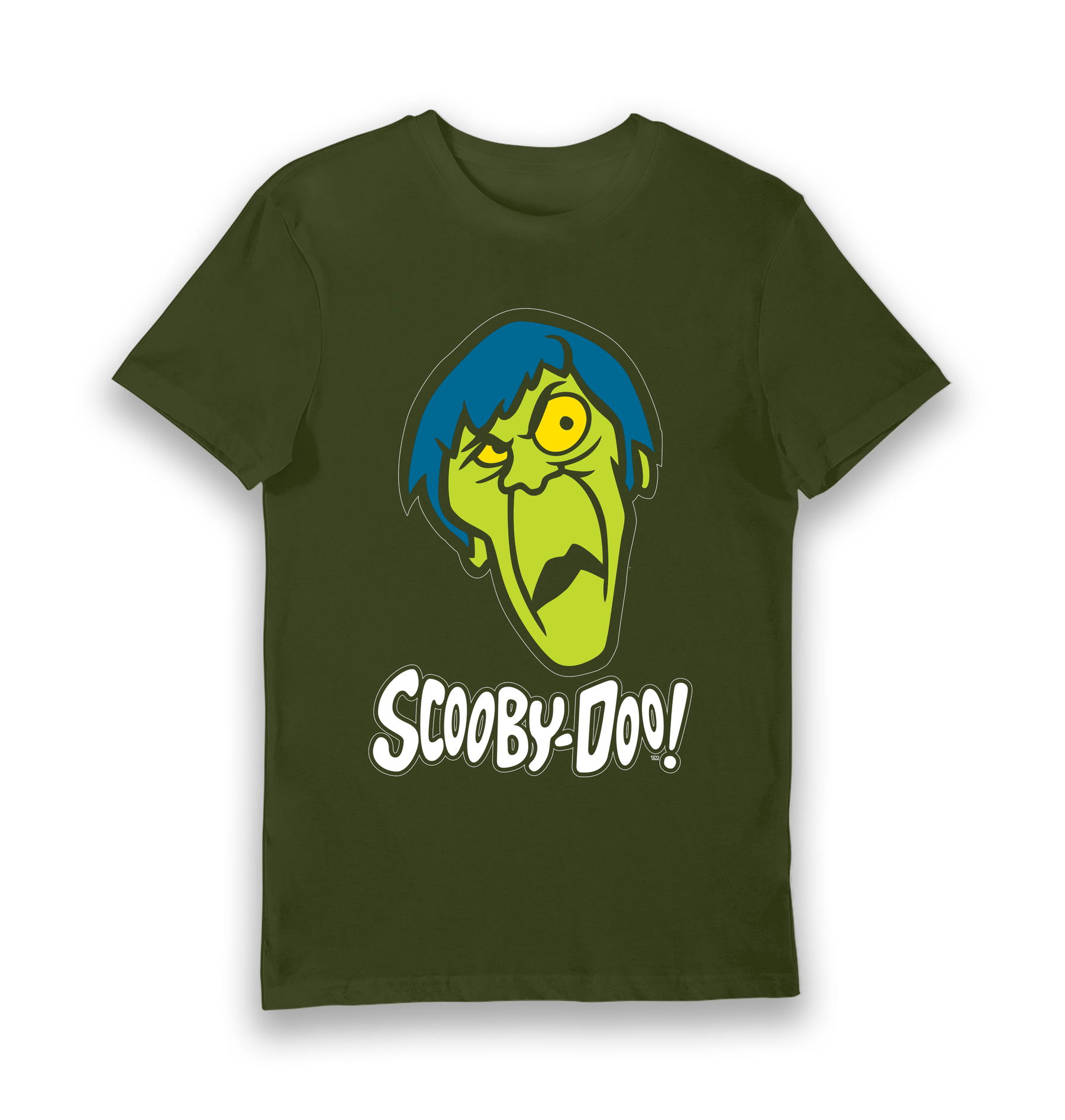 Forest Green Printed T-shirt Front