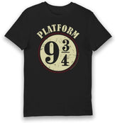 Black Printed T-shirt Front