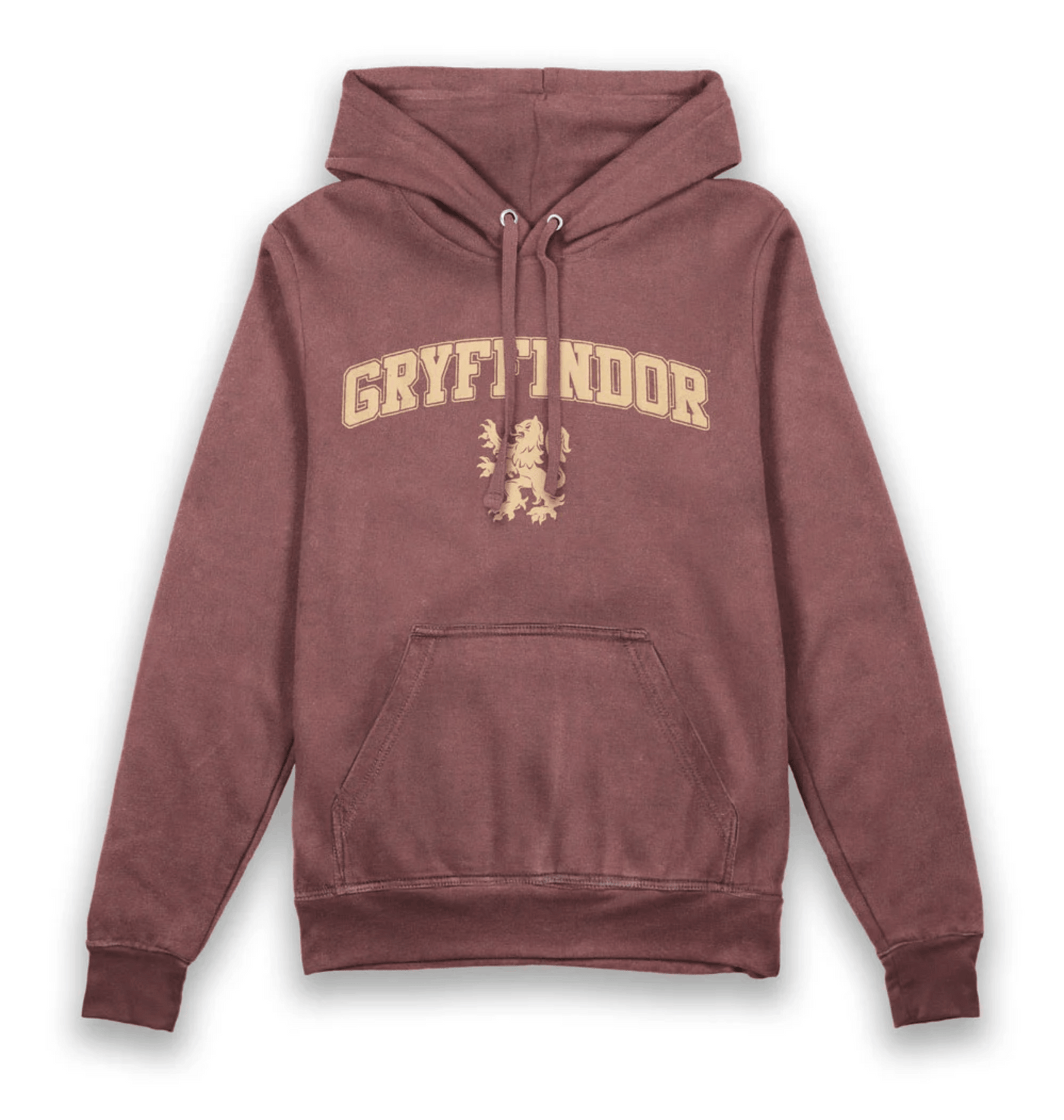 Red Printed Hoody Front