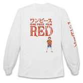 One Piece Film: Red Luffy Adults Long Sleeve T-Shirt