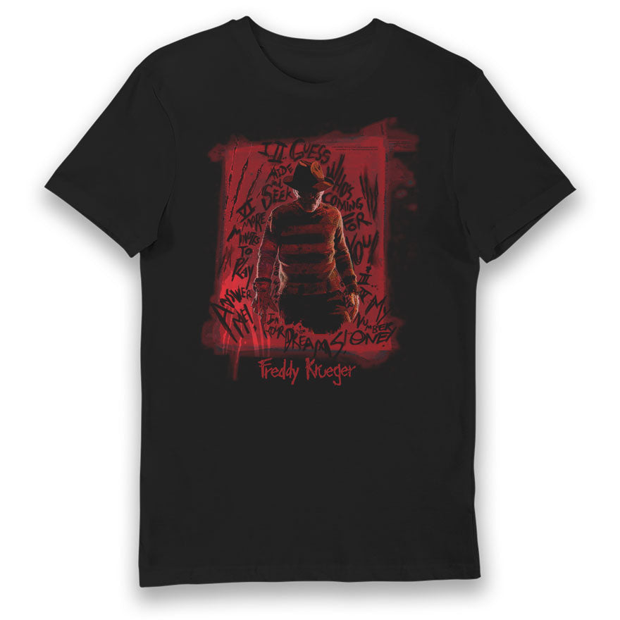 A Nightmare on Elm Street Freddy Krueger Blood Adults T-Shirt